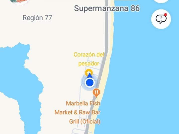 坎昆Corazon Del Pescador公寓 外观 照片